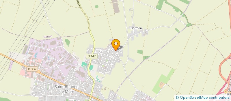 localisation de l'entreprise CLAIRE DURAND EURL  SAINT-BONNET-DE-MURE