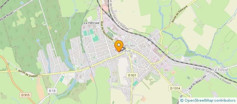 localisation de l'entreprise CLAIRE ET SAM  FORGES-LES-EAUX