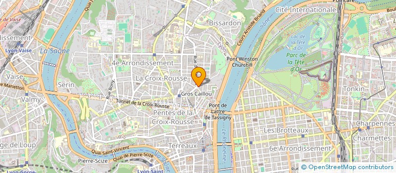 localisation de l'entreprise CLAIRE FINOTTI CREATION à LYON