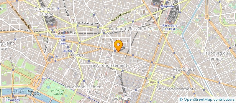 localisation de l'entreprise CLAIRE HOLDING  PARIS