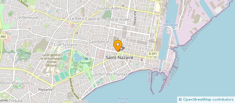 localisation de l'entreprise CLAIRE JOUETS  SAINT-NAZAIRE