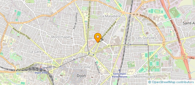 localisation de l'entreprise CLAIRE-LISE à DIJON