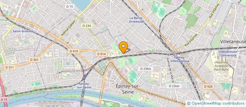 localisation de l'entreprise CLAIRE NET à EPINAY-SUR-SEINE