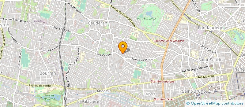 localisation de l'entreprise CLAIRE SARL à BORDEAUX
