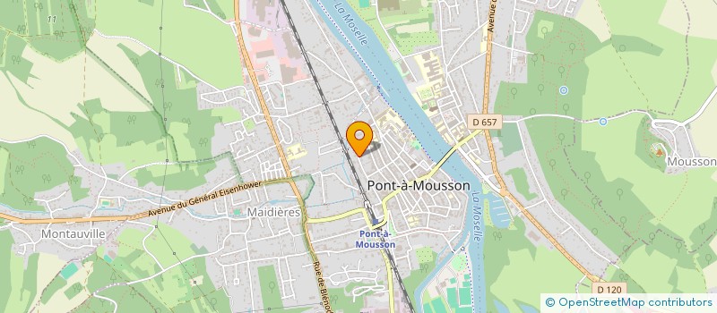 localisation de l'entreprise CLAIRE US  PONT-A-MOUSSON