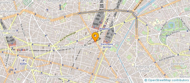 localisation de l'entreprise CLAIRE VERIN TRAITEUR  PARIS