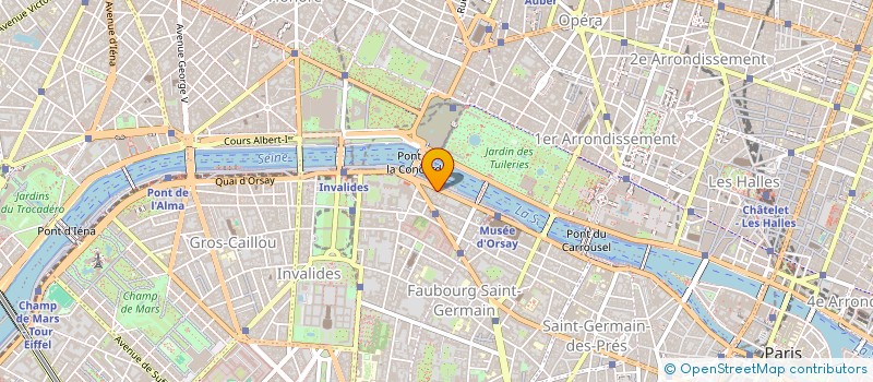 localisation de l'entreprise CLAIRE WAQUET HELENE FARGE HERVE HAZAN DOROTHEE FELIERS  PARIS