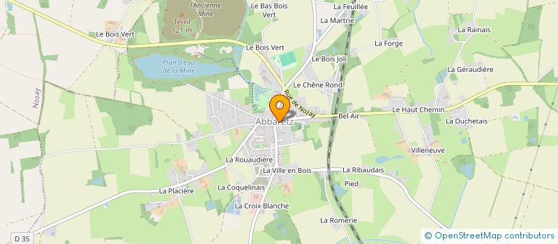 localisation de l'entreprise CLAIRE WYN  ABBARETZ