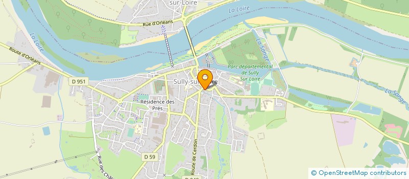 localisation de l'entreprise CLAIREANNE à SULLY-SUR-LOIRE