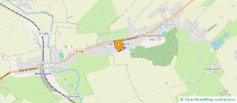 localisation de l'entreprise CLAIRECLOE à BOULIGNY