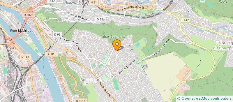 localisation de l'entreprise CLAIREETMANO  BONSECOURS