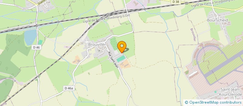 localisation de l'entreprise CLAIREFONTAINE  BROUVILLER