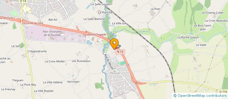 localisation de l'entreprise CLAIREPUR à NOYAL