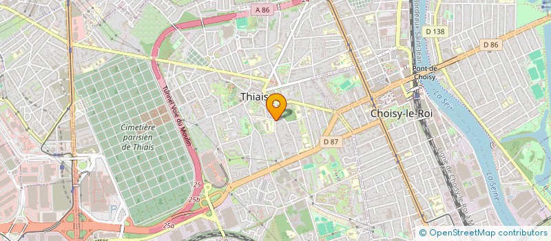 localisation de l'entreprise CLAIRESPACE CONCEPT à THIAIS