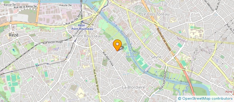 localisation de l'entreprise CLAIRETTE RENNES NANTES  REZE