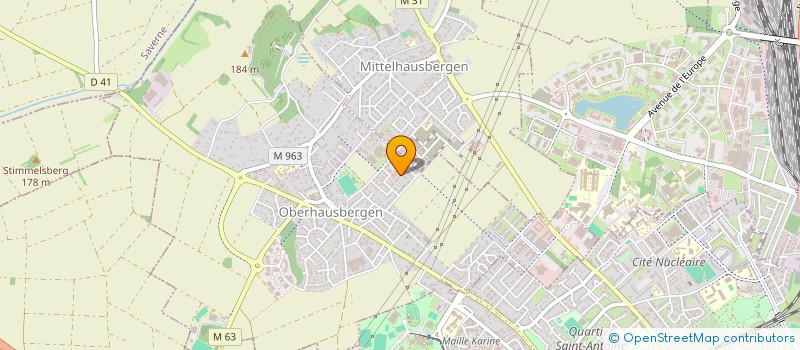 localisation de l'entreprise CLAIREVAL  OBERHAUSBERGEN