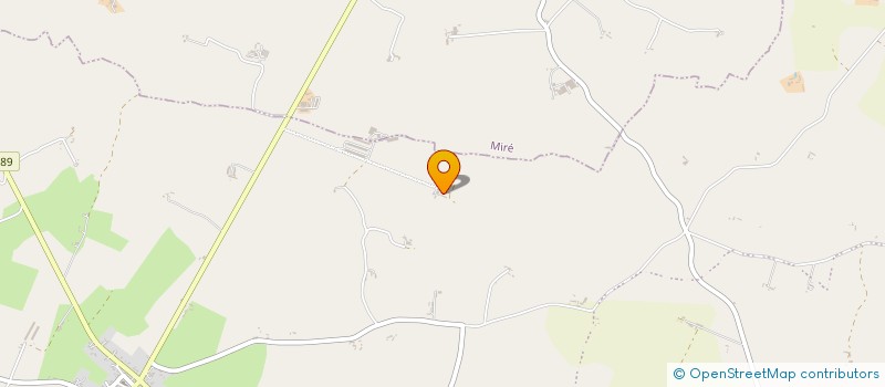 localisation de l'entreprise CLAIRFEUILLE  LES HAUTS-D'ANJOU