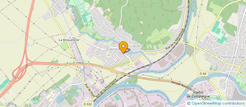 localisation de l'entreprise CLAIRFOX  CLAIROIX