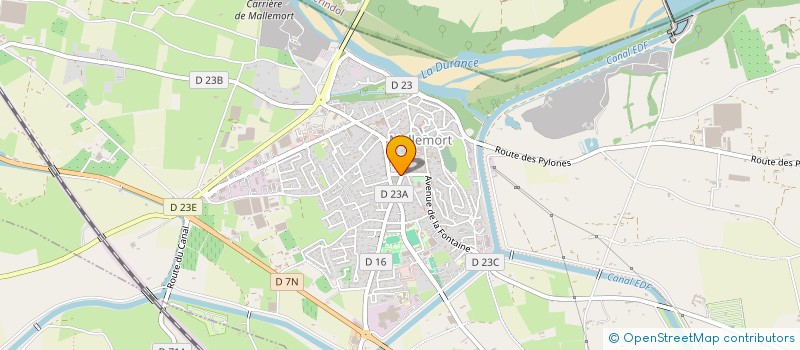 localisation de l'entreprise CLAIRIA  MALLEMORT