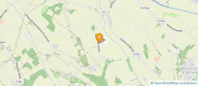 localisation de l'entreprise CLAIRIBELLE  BOURG-SAINT-BERNARD