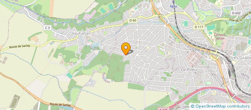 localisation de l'entreprise CLAIRINFO  IGNY