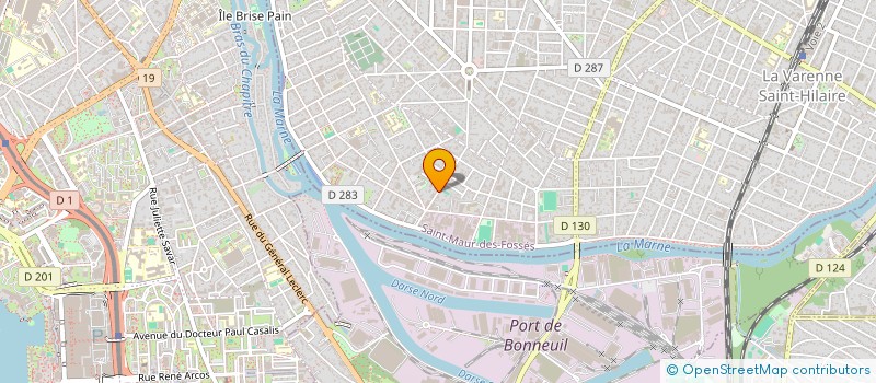 localisation de l'entreprise CLAIROBSCUR à SAINT-MAUR-DES-FOSSES