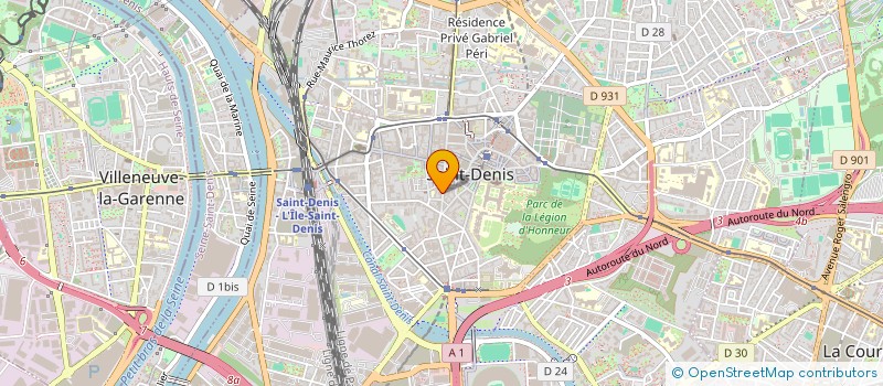 localisation de l'entreprise CLAIRSOL  SAINT DENIS