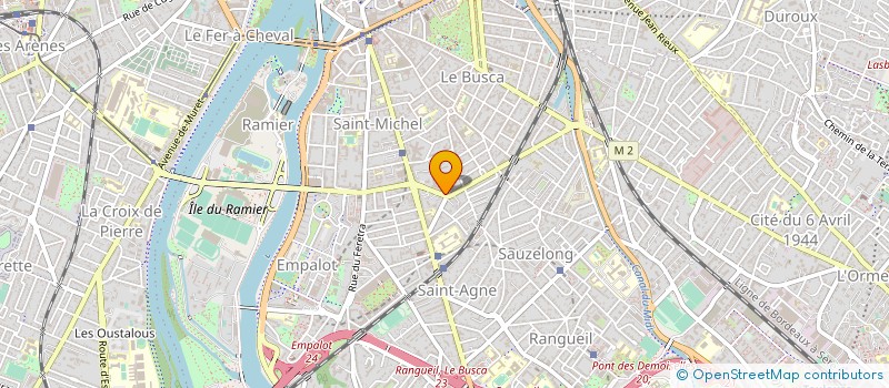 localisation de l'entreprise CLAIRSUD à TOULOUSE