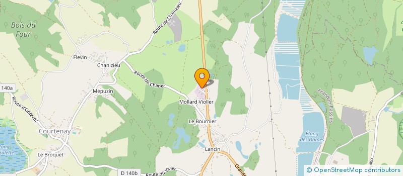 localisation de l'entreprise CLAIRTISS à MORESTEL