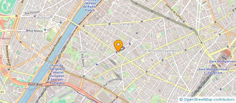 localisation de l'entreprise CLAIRVAL & MILLER  PARIS