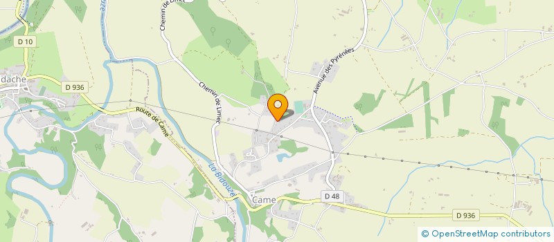 localisation de l'entreprise CLAIRVOYANCE 64  CAME