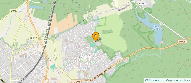 localisation de l'entreprise CLAIRWOOD  RAMBOUILLET