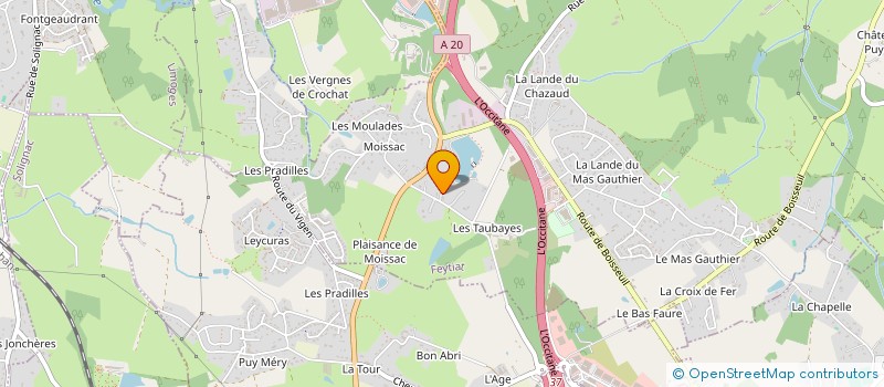 localisation de l'entreprise CLAIS à FEYTIAT