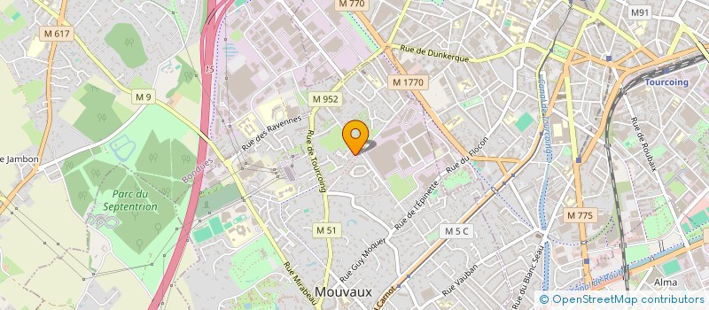 localisation de l'entreprise CLAITOR  MOUVAUX