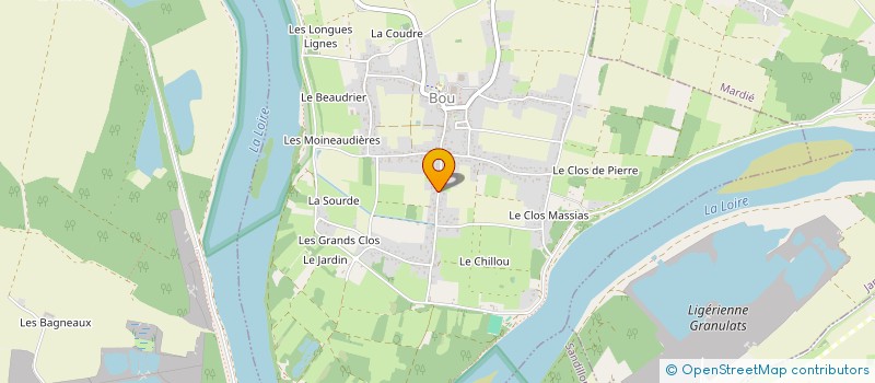 localisation de l'entreprise CLAJ  BOU
