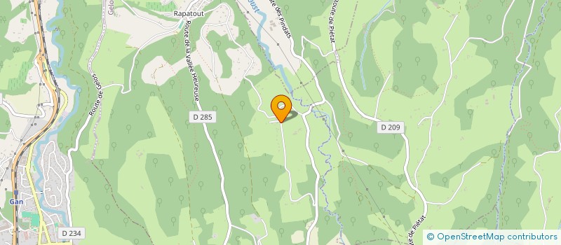 localisation de l'entreprise CLAJA  GELOS