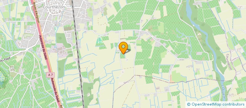 localisation de l'entreprise CLAJEC  COURTHEZON