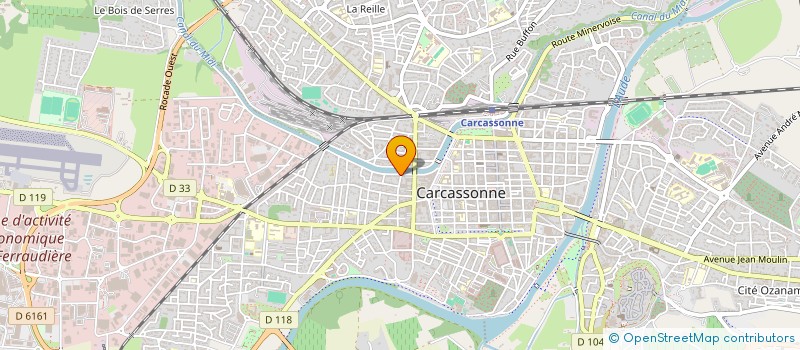 localisation de l'entreprise CLAK EVENTS  CARCASSONNE