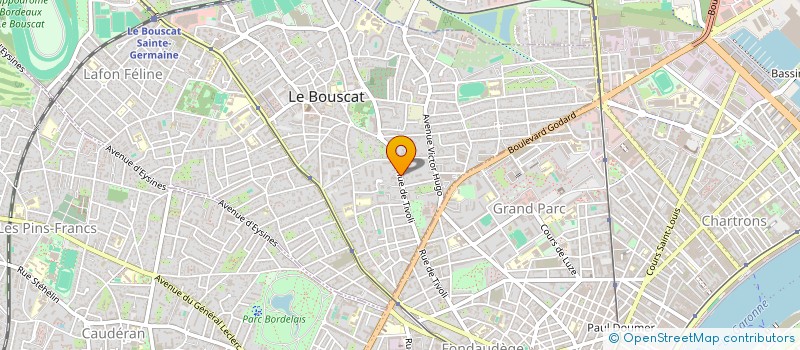 localisation de l'entreprise CLALEO  LE BOUSCAT