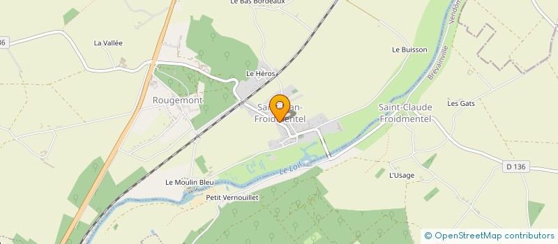 localisation de l'entreprise CLALPA INVEST à CERCOTTES