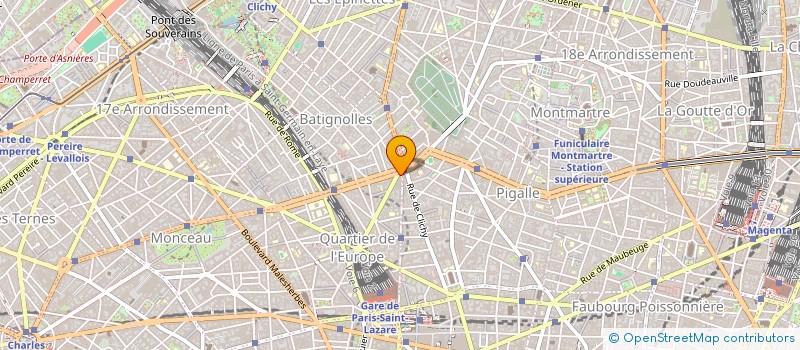 localisation de l'entreprise CLAM  PARIS