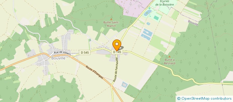 localisation de l'entreprise CLAM  BOUVILLE