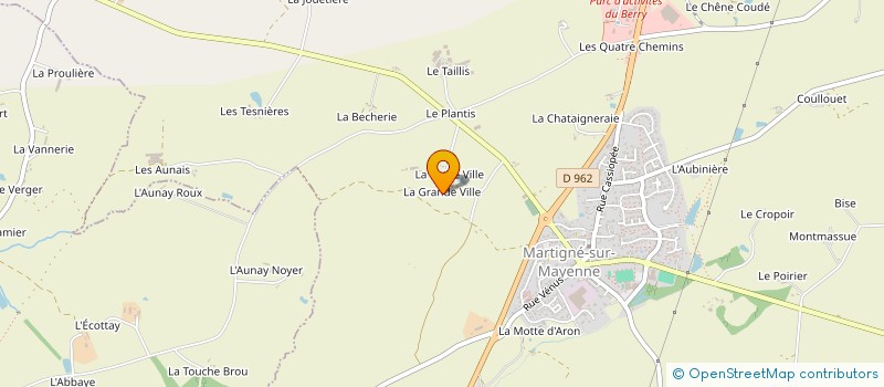 localisation de l'entreprise CLAM  MARTIGNE-SUR-MAYENNE