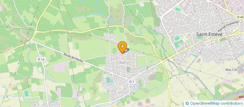 localisation de l'entreprise CLAM  BAHO