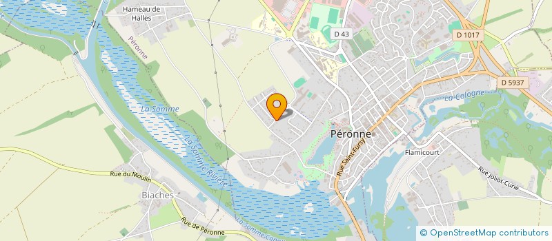 localisation de l'entreprise CLAM MOTORSPORT  PERONNE