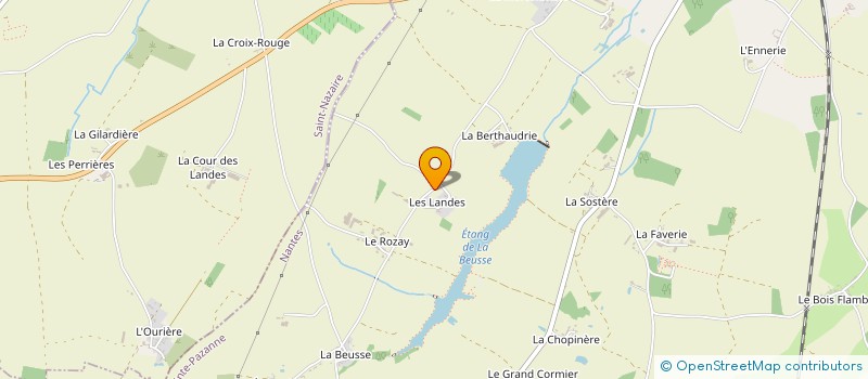 localisation de l'entreprise CLAM RONDINEAU à SAINTE-PAZANNE