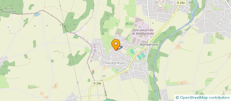 localisation de l'entreprise CLAM4  CHARVIEU-CHAVAGNEUX