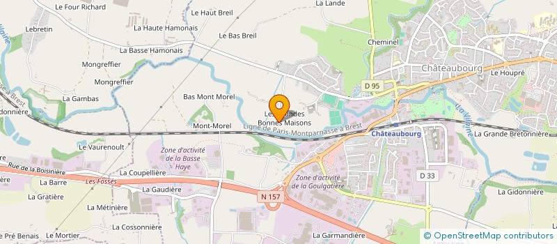 localisation de l'entreprise CLAMA CONSEILS à CHATEAUBOURG
