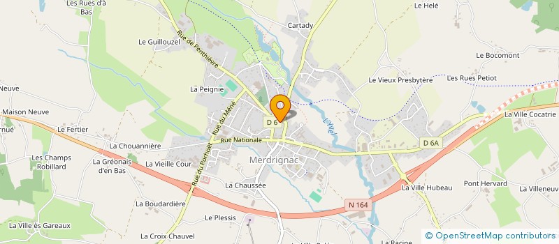 localisation de l'entreprise CLAMA D'ILLIFAUT  ILLIFAUT