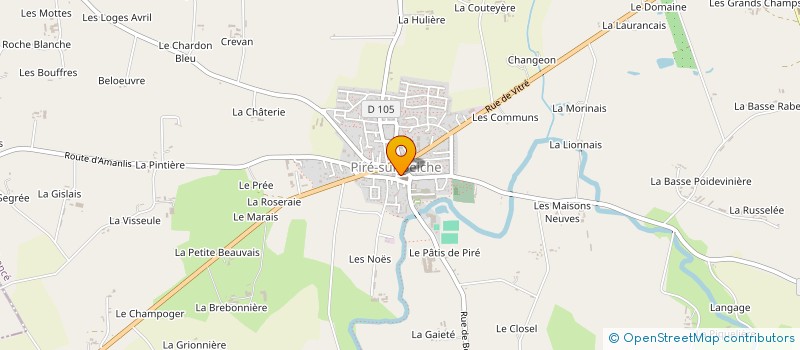 localisation de l'entreprise CLAMA DE BOISTRUDAN PIRE  PIRE-CHANCE